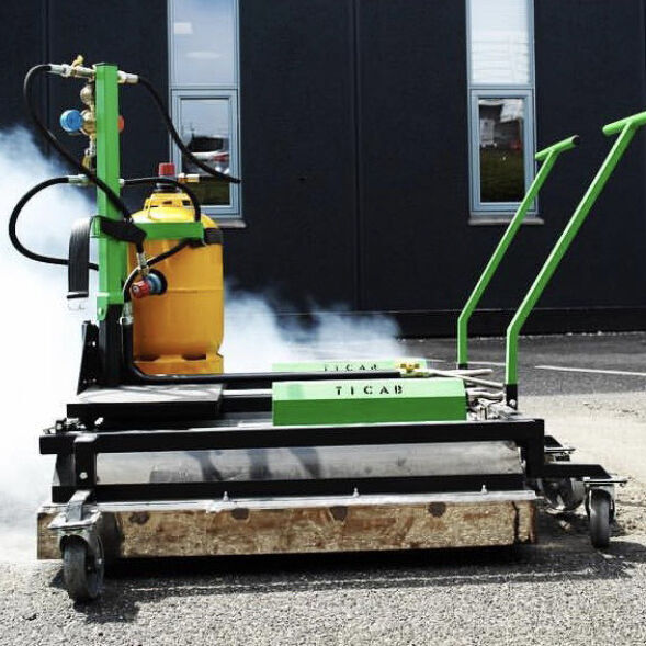 nieuw Ticab Asphalt Heating machine MIRA-1 asfalt heater