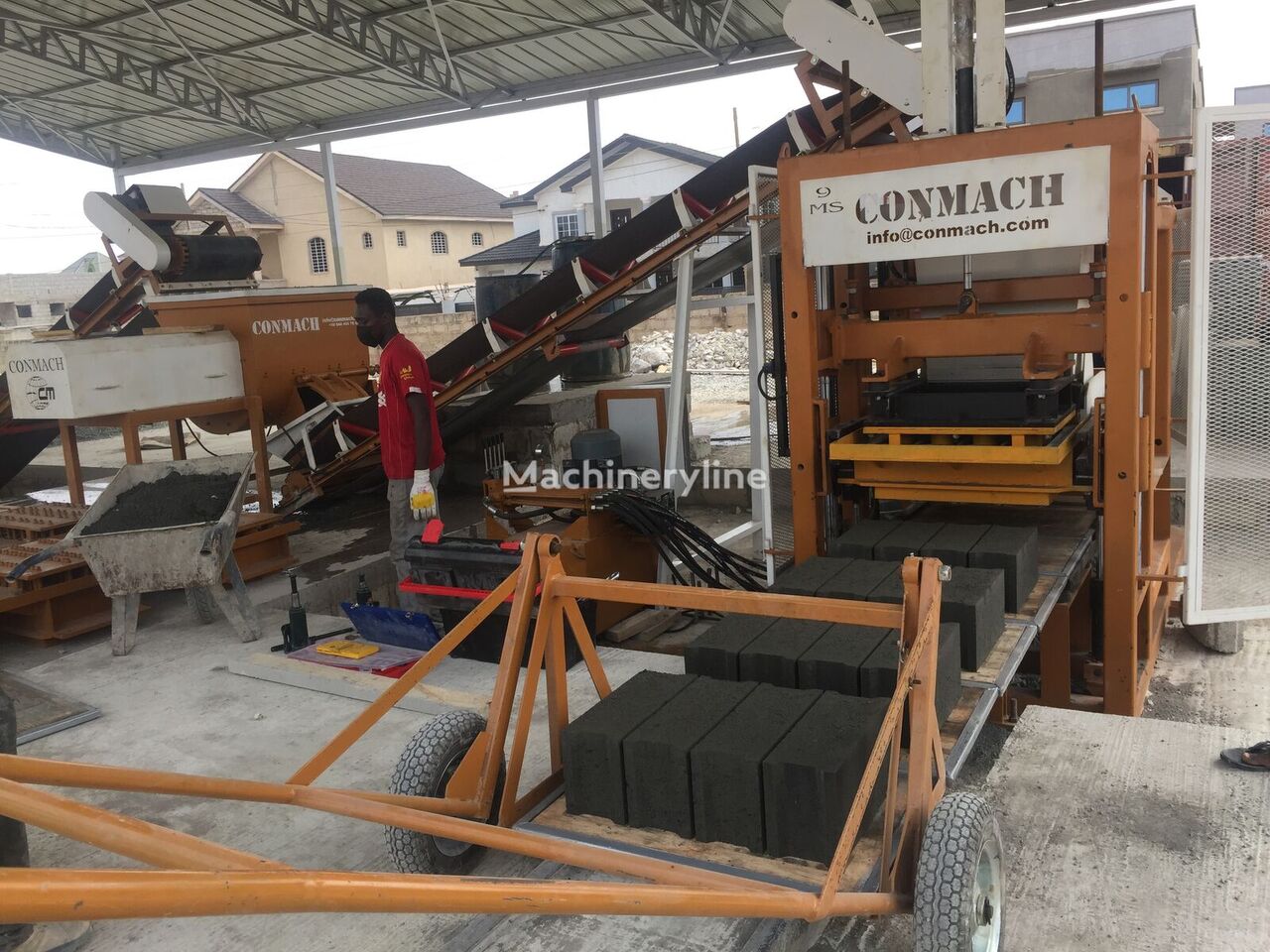 nieuw Conmach BlockKing-09 MS betonblok machine