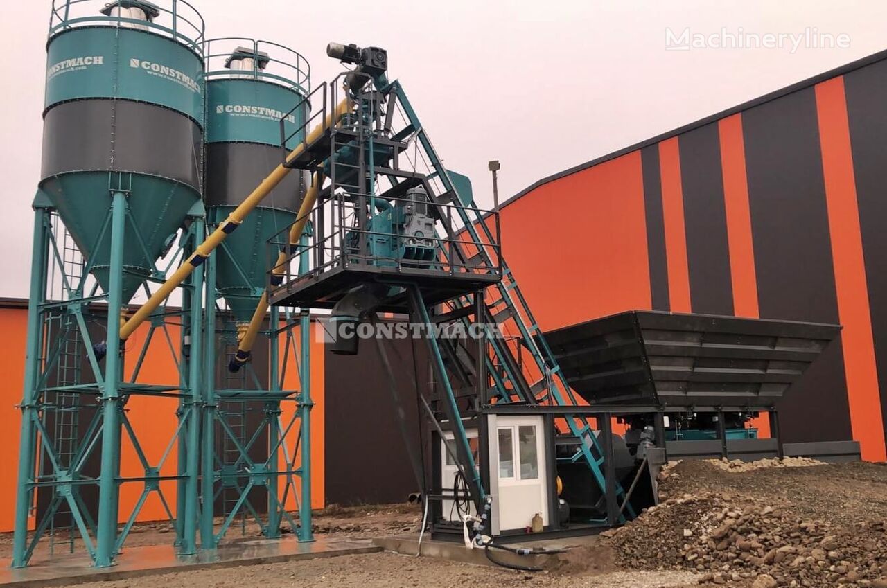 nieuw Constmach 30 M3 Compact Concrete Plant Produced in European Standards betoncentrale