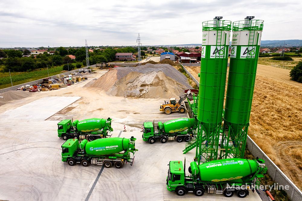 nieuw FABO SKIP SYSTEM CONCRETE BATCHING PLANT | 110m3/h Capacity | STOCK betoncentrale