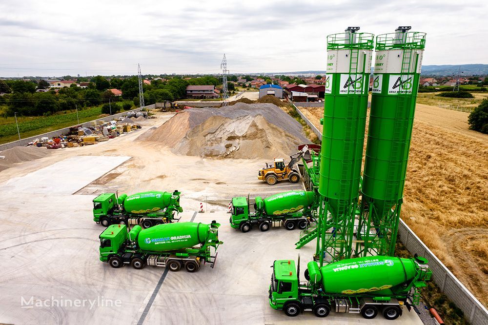 nieuw FABO SKIP SYSTEM CONCRETE BATCHING PLANT | 110m3/h Capacity |STOCK betoncentrale