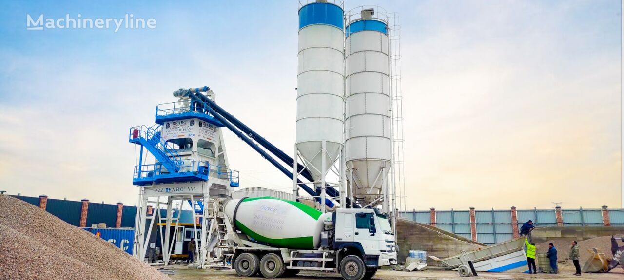 nieuw FABO SKIP SYSTEM CONCRETE BATCHING PLANT | 120m3/h Capacity  betoncentrale