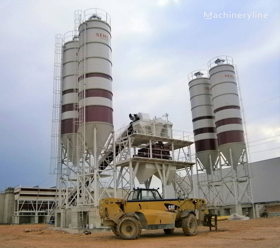 nieuw Semix  200 STATIONARY CONCRETE BATCHING PLANTS 200m³/h betoncentrale