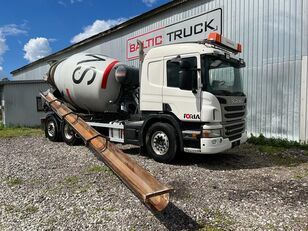 Baryval  op chassis Scania P360 betonmixer