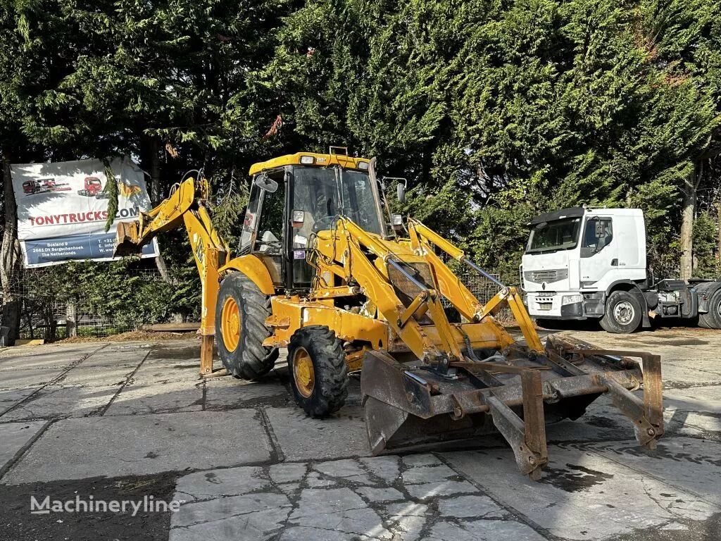 JCB 3CX Backhoe loader Telescopic arm Hammerline graaflaadmachine