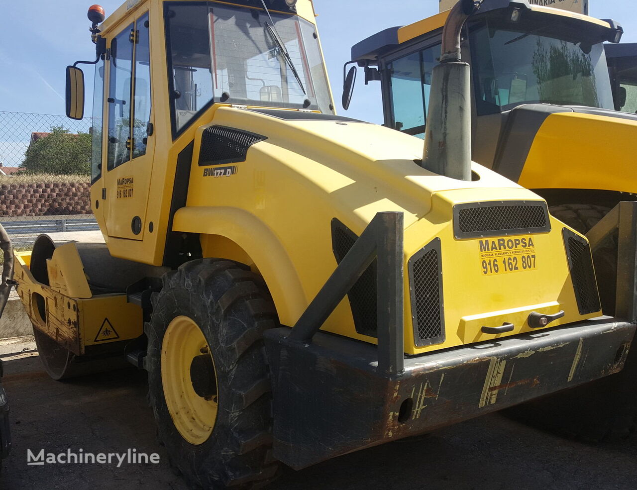 BOMAG BW 177AD·4 grondwals