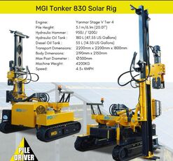 nieuw MGI Tonker 830 heimachine