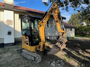 Caterpillar 301.8 mini excavator w/ bucket and spiked hammer minigraver