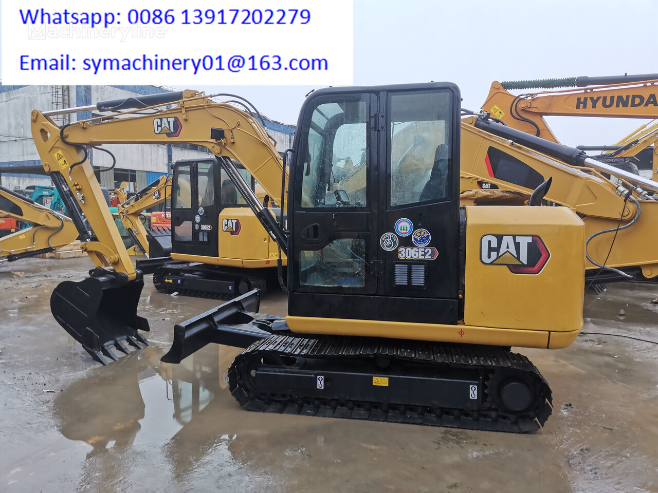 Caterpillar 306E2 minigraver