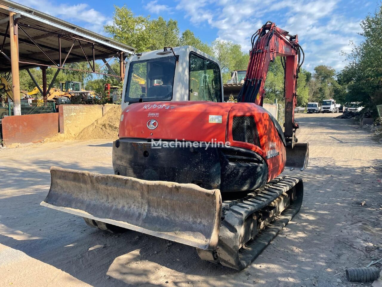 Kubota KX 80 minigraver