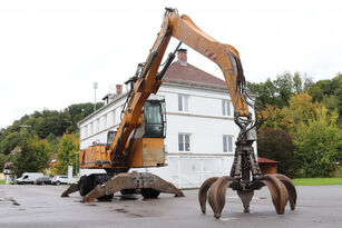 Liebherr A 924 C Umschlagbagger mit Greifer mobiele graafmachine