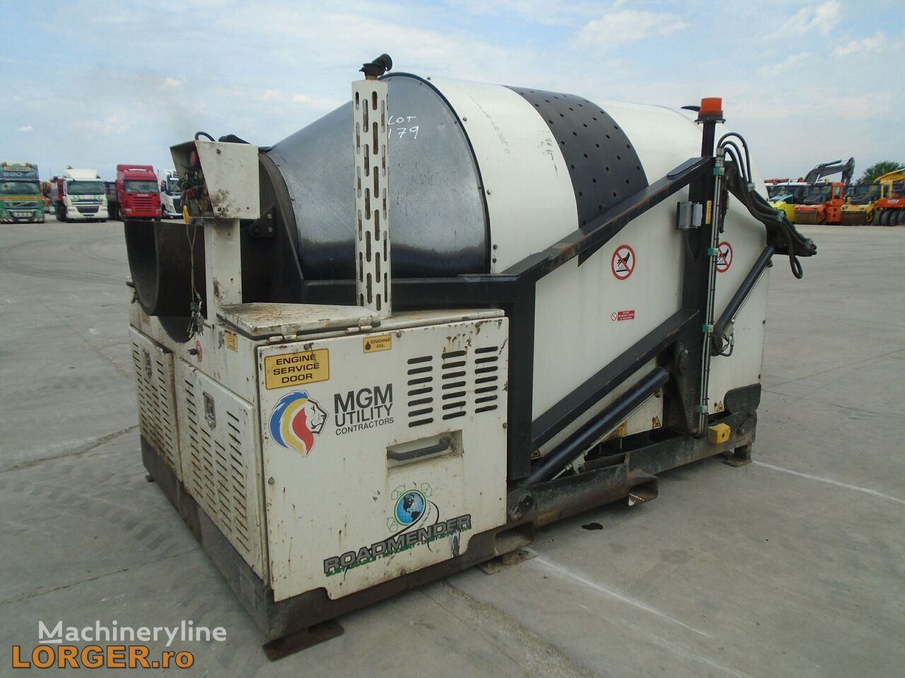 Road Mender DBP500 recycling machine