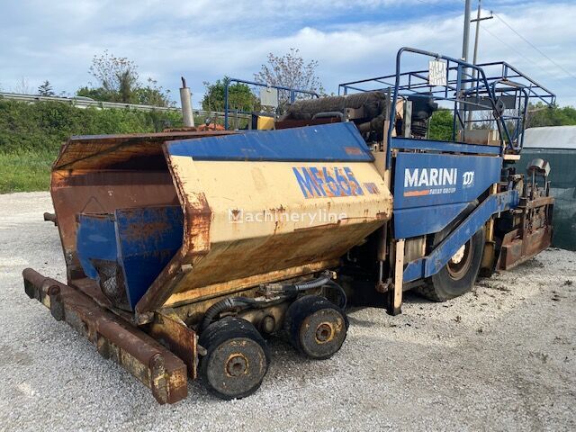 Marini MF665 WD rups asfalteermachine