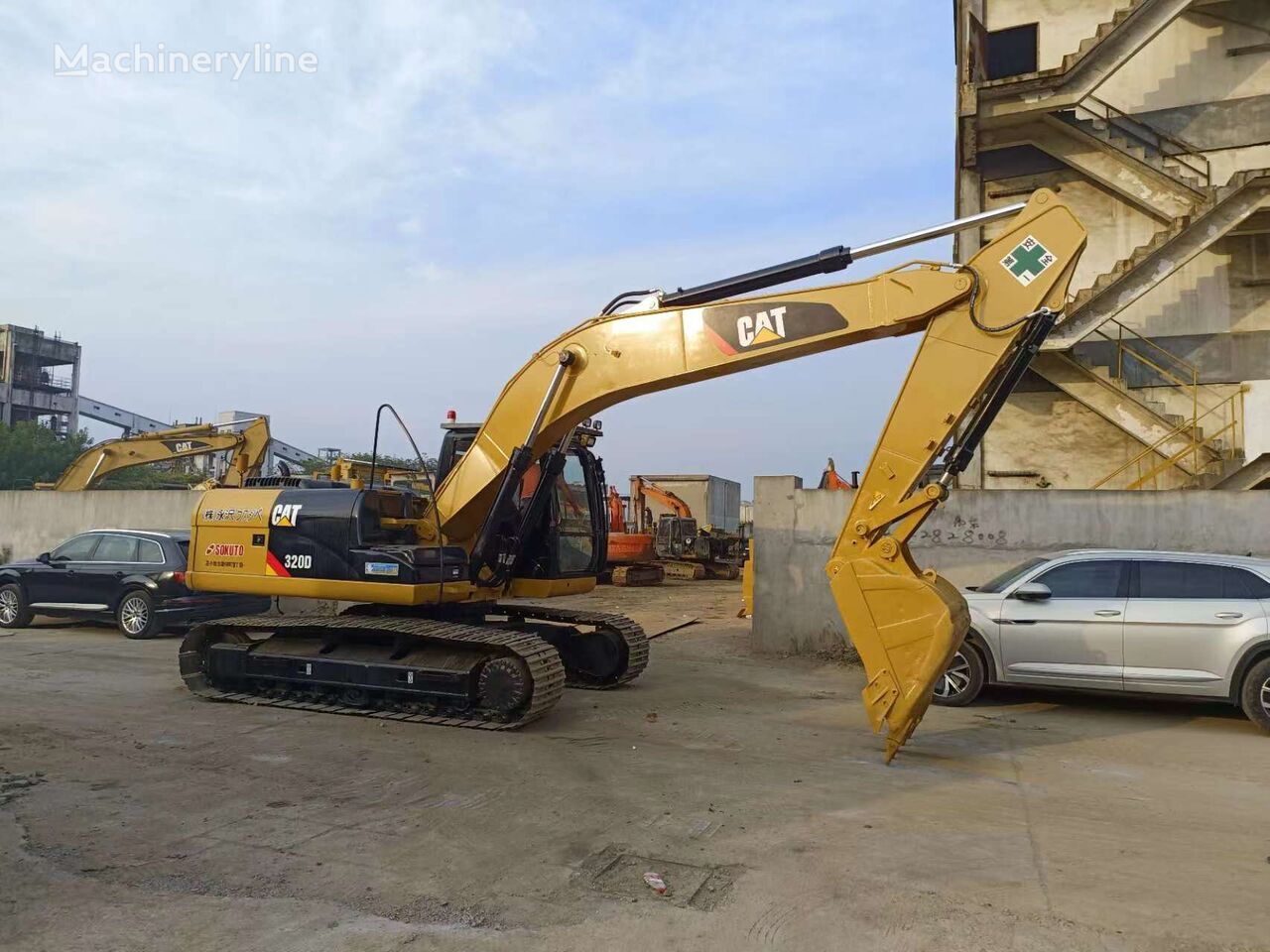 Caterpillar 320D rupsgraafmachine