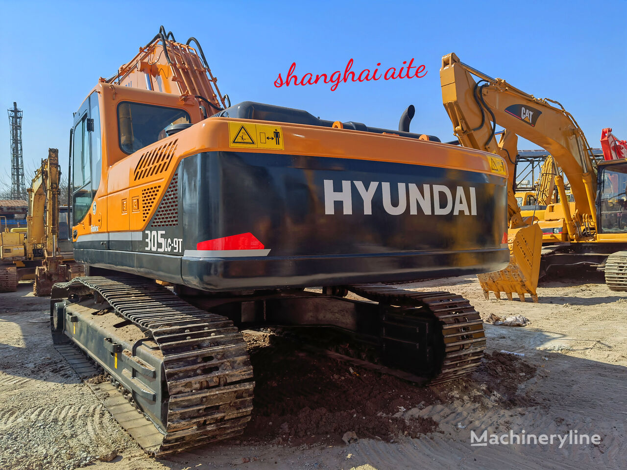 Hyundai R305LC R305LC-9 305LC-9T rupsgraafmachine