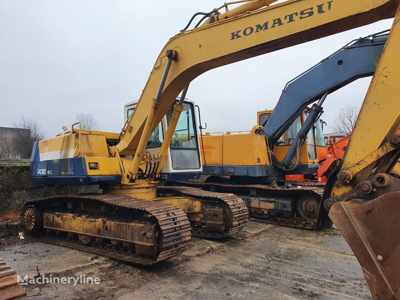 Komatsu PC 180 NLC  rupsgraafmachine voor onderdelen