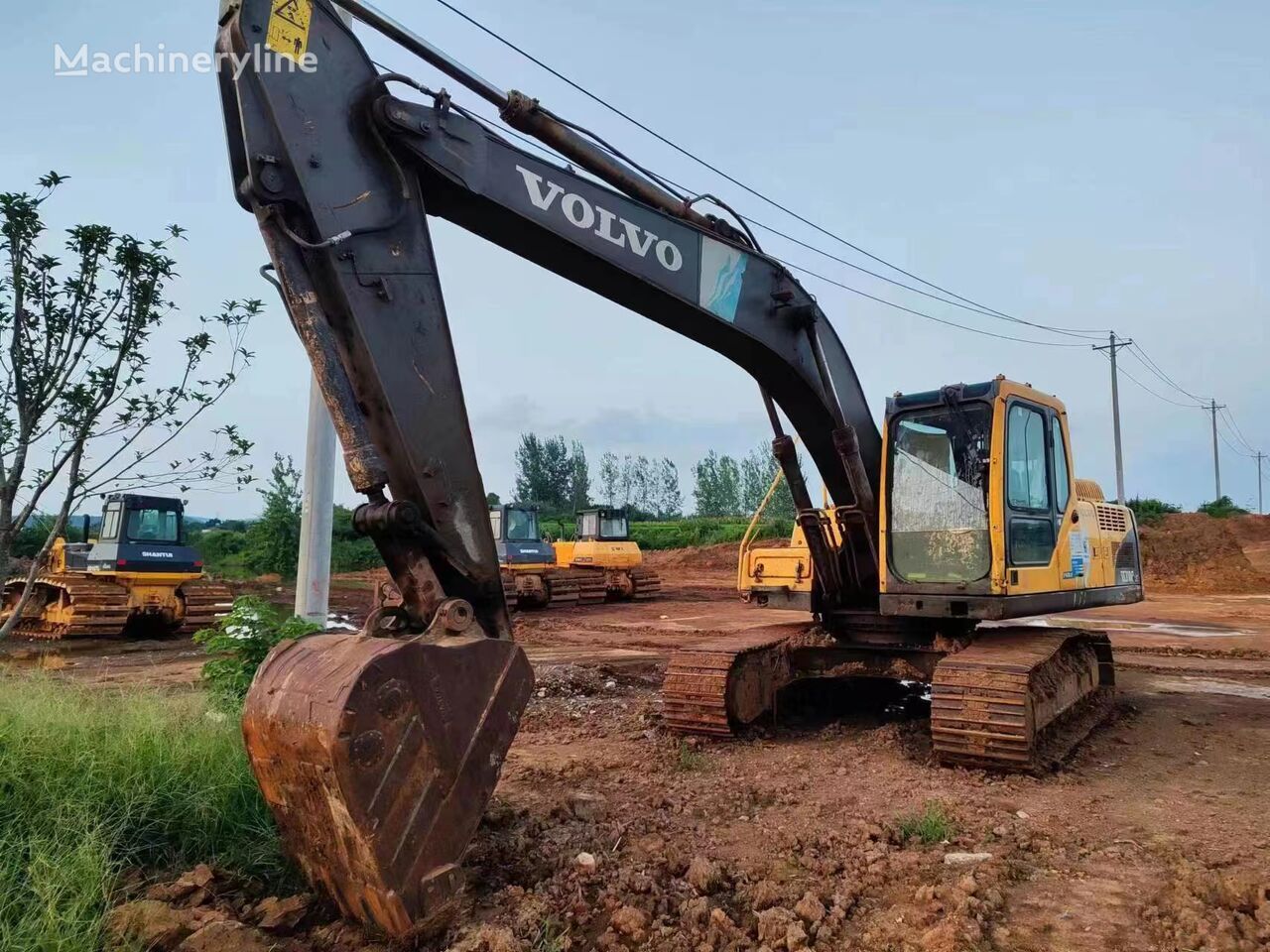 Volvo EC210D rupsgraafmachine