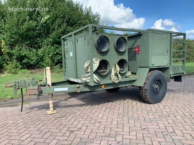 Mobile 31 KVA Generator with Airco & Heater set dieselaggregaat